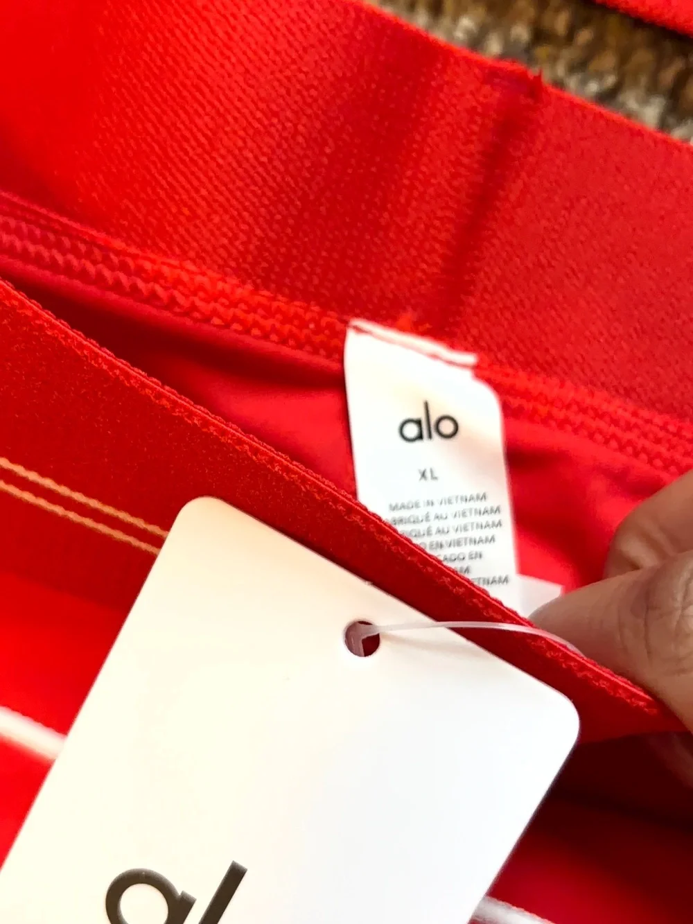 ALO Yoga Red Set